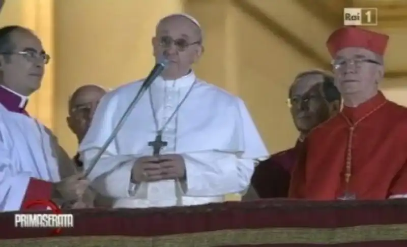 BERGOGLIO PAPA FRANCESCO A PORTA A PORTA 