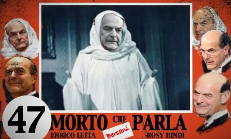 bersani morto che parla 