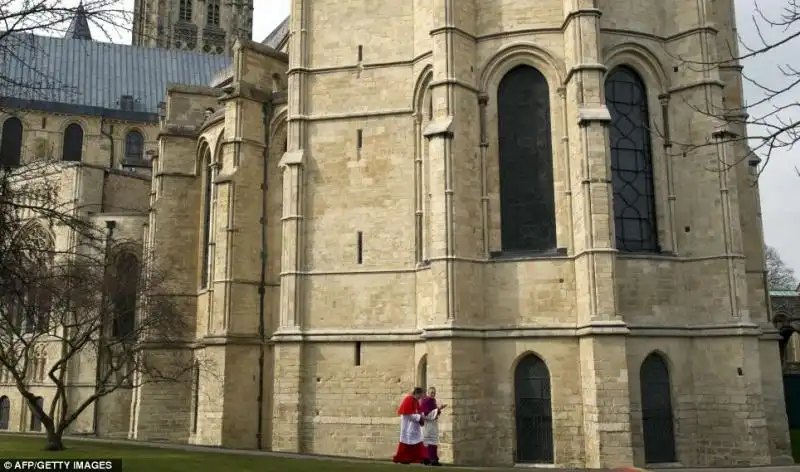 CERIMONIA DI INSEDIAMENTO DEL NUOVO ARCIVESCOVO DI CANTERBURY JUSTIN WELBY 