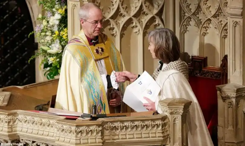 CERIMONIA DI INSEDIAMENTO DEL NUOVO ARCIVESCOVO DI CANTERBURY JUSTIN WELBY 