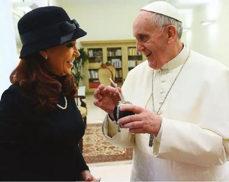 CRISTINA KIRCHNER E PAPA BERGOGLIO 