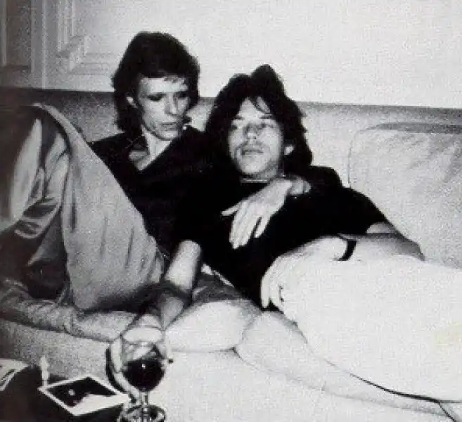 David Bowie Mick Jagger David Bowie et Mick Jagger 