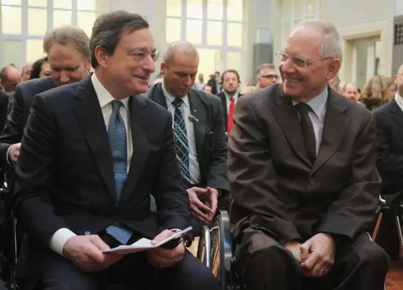 Draghi e Schaeuble