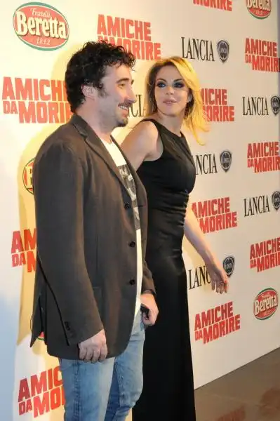 Federico Zampaglione e Claudia Gerini 