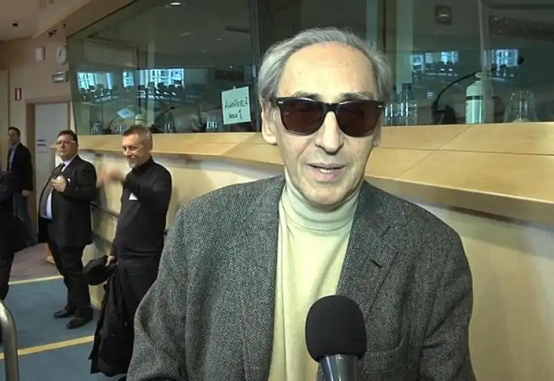 FRANCO BATTIATO AL PARLAMENTO EUROPEO 