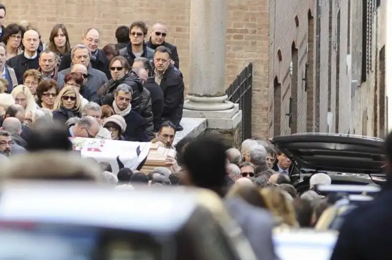 FUNERALI DI DAVID ROSSI