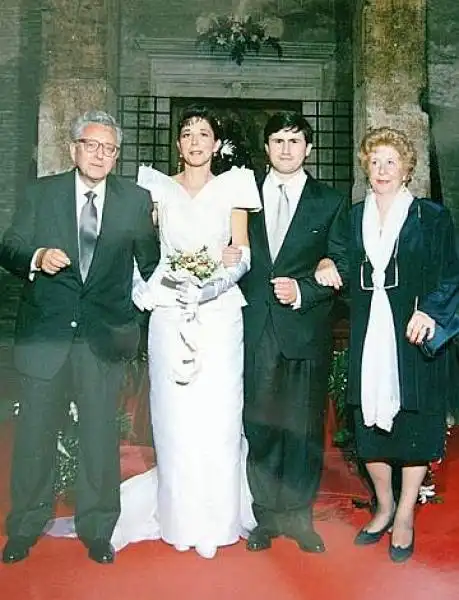 Gianni Alemanno sposa Isabella Rauti 