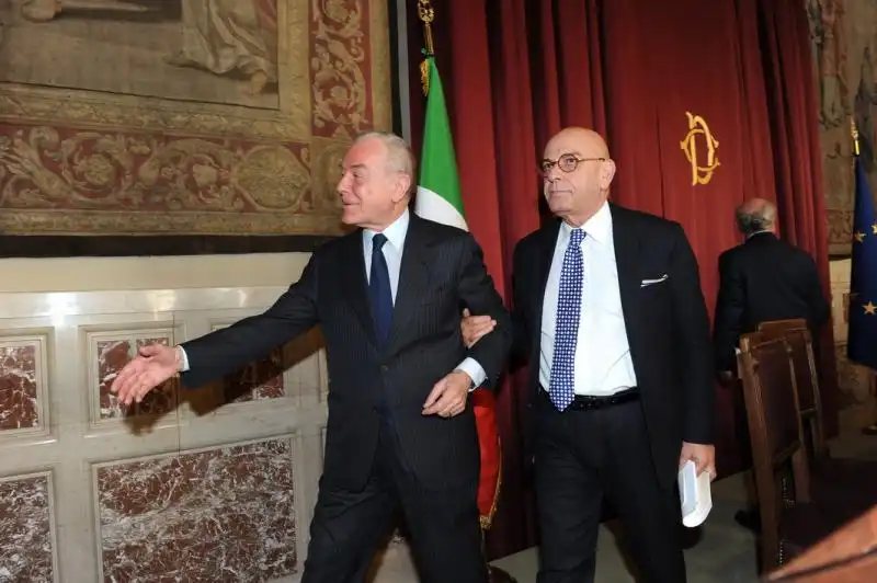 Gianni Letta e Antonio Leone 