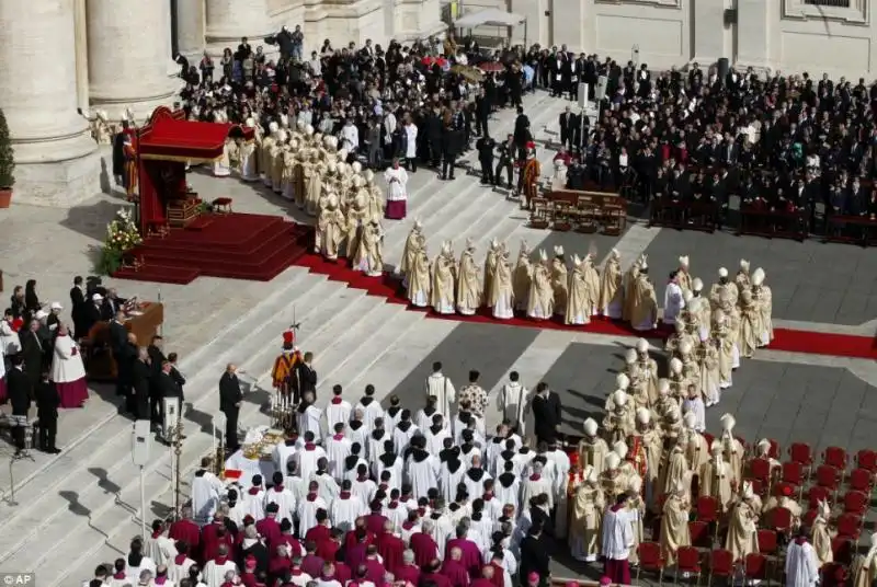 INAUGURAZIONE DI PAPA FRANCESCO BERGOGLIO 