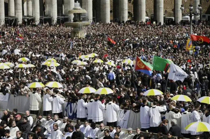 INAUGURAZIONE DI PAPA FRANCESCO BERGOGLIO 