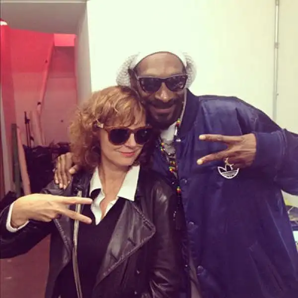 instagram susan sarandon e snoop dog 