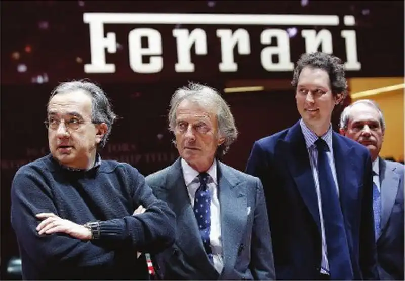 MARCHIONNE MONTEZEMOLO YAKI ELKANN 