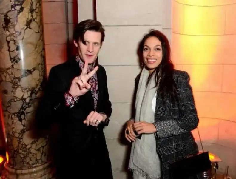 MATT SMITH E ROSARIO DAWSON FOTO LAPRESSE 