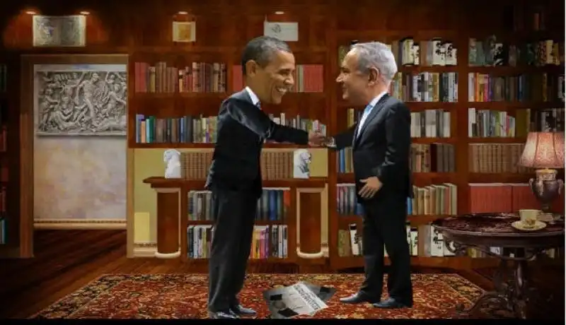 OBAMA E NETANYAHU 