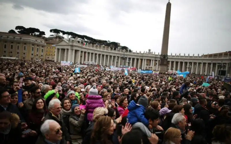 IL PRIMO ANGELUS DI PAPA FRANCESCO BERGOGLIO 