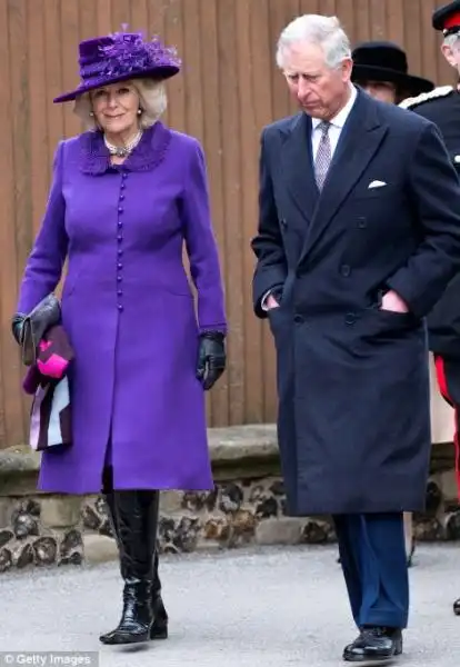 IL PRINCIPE CARLO E CAMILLA PARKER BOWLES ALLA CERIMONIA DI INSEDIAMENTO DEL NUOVO ARCIVESCOVO DI CANTERBURY JUSTIN WELBY 