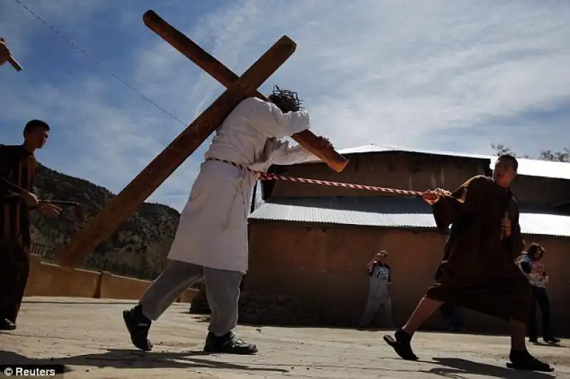 RIEVOCAZIONI DELLA PASSIONE DI CRISTO NEL NEW MEXICO 