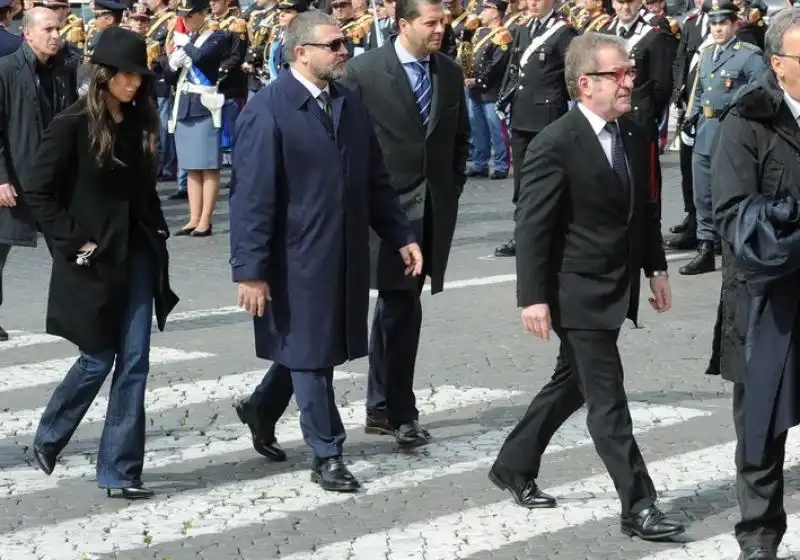 Roberto Maroni e Isabella Votino 