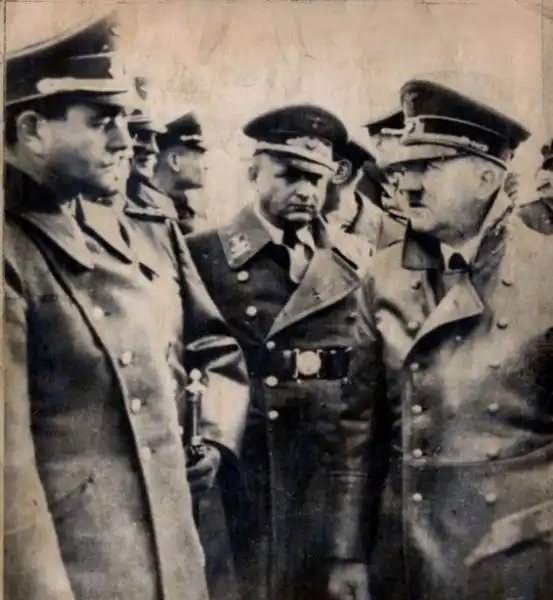 ALBERT SPEER CON ADOLF HITLER 