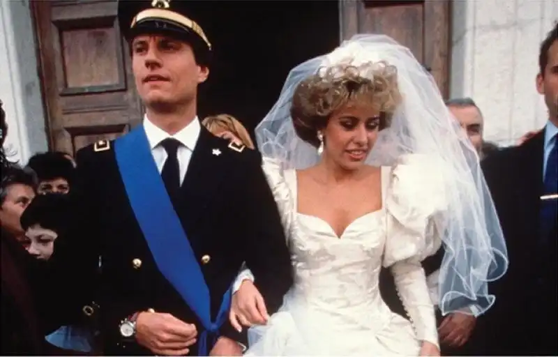 ALESSANDRA MUSSOLINI E IL MARITO MAURO FLORIANI