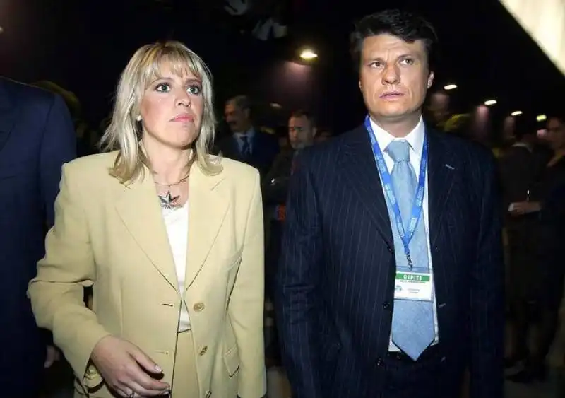 ALESSANDRA MUSSOLINI E MAURO FLORIANI 