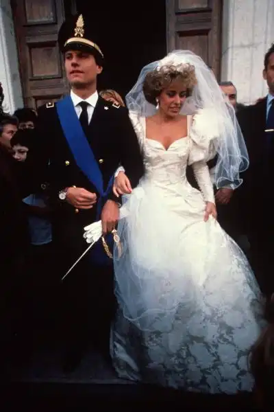 ALESSANDRA MUSSOLINI E MAURO FLORIANI 