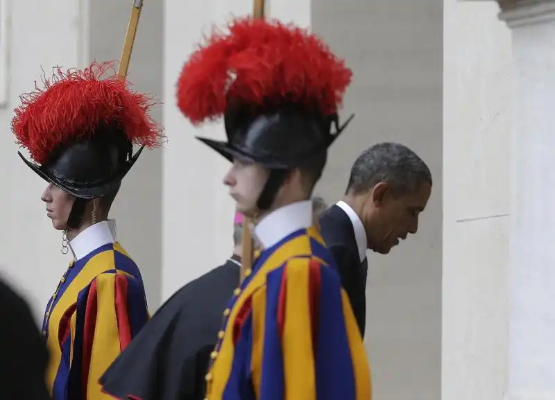 BARACK OBAMA IN VATICANO 