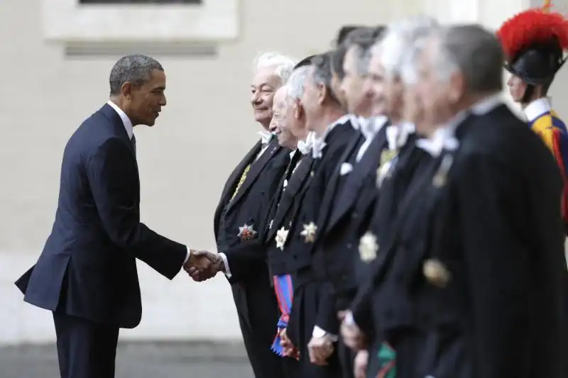 BARACK OBAMA IN VATICANO 