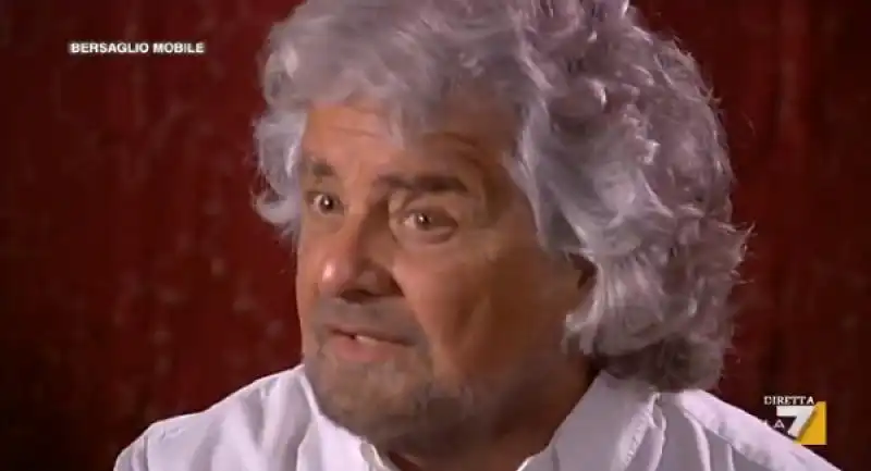 beppe grillo intervistato da mentana nella sua casa di bibbona