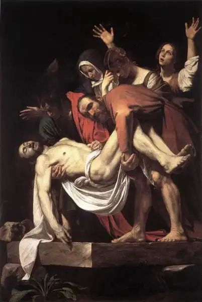 caravaggio deposizione 