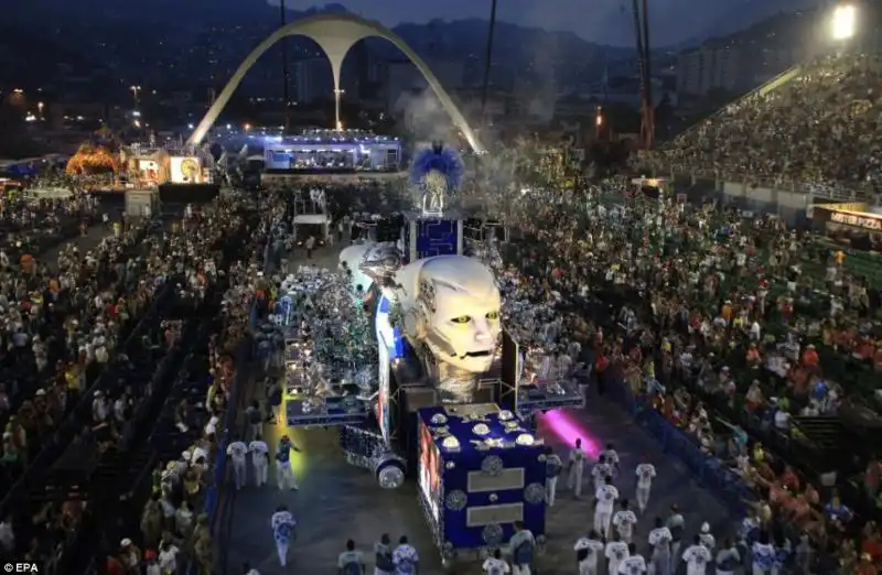 Carro della Beija Flor samba school 