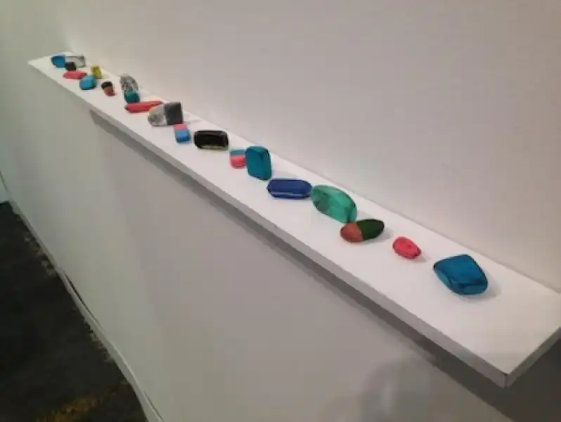 DAVID ADAMOS UNTITLED ERASERS AT GALERIE RODOLPHE JANSSEN 