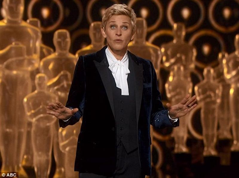 ellen degeneres presenta gli oscar