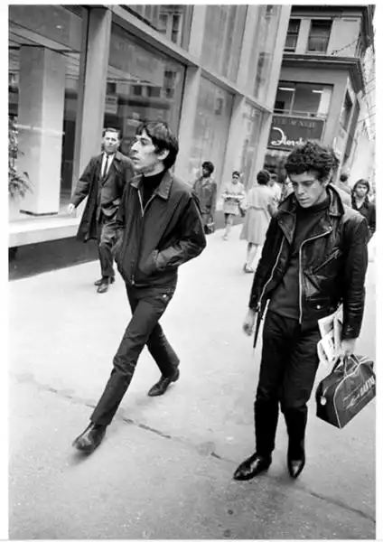 John Cale e Lou Reed a passeggio 