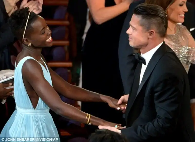 lupita nyong o e brad pitt 