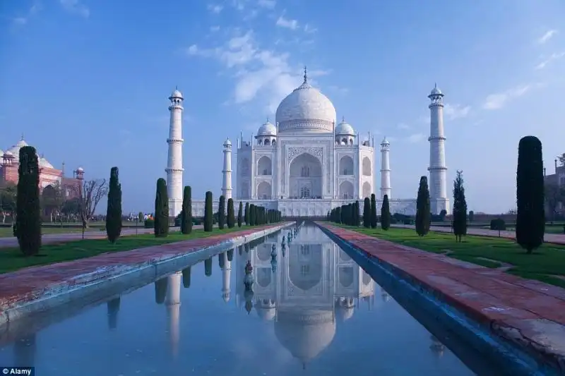 Taj Mahal in India 