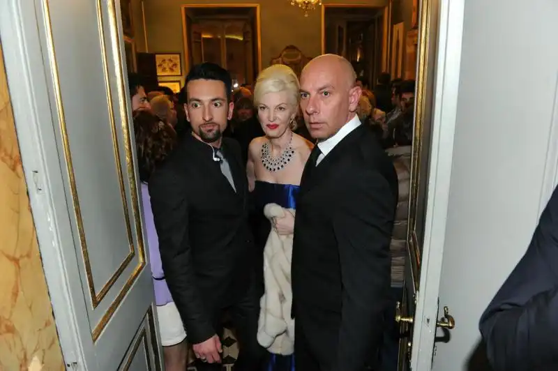 La Marchesa con i Body Guard 