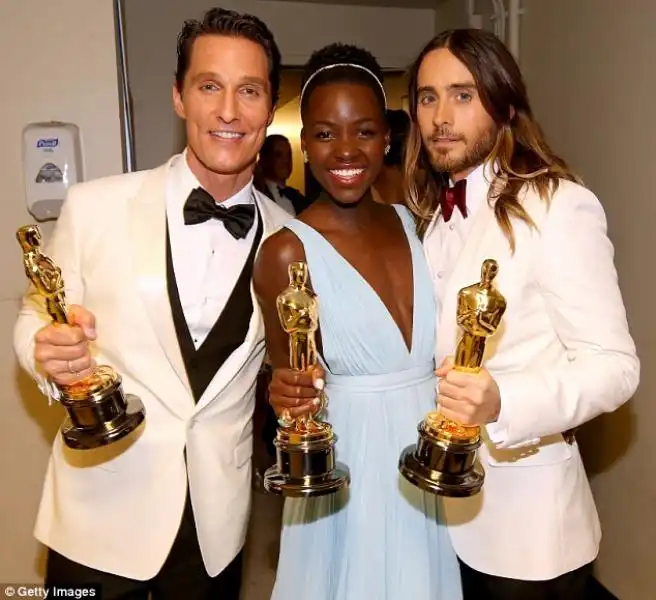 matthew mcconaughey lupita nyong o e jared leto 