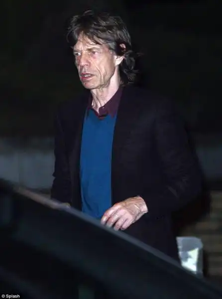 MICK JAGGER LASCIA IL RISTORANTE 