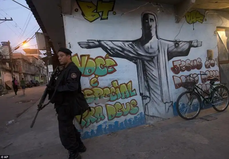 Murale di Cristo Redentore 