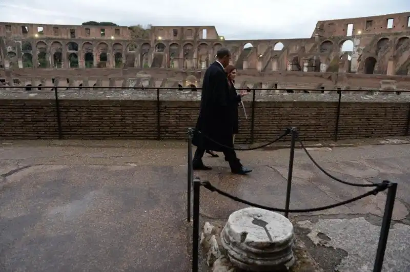 OBAMA COLOSSEO 