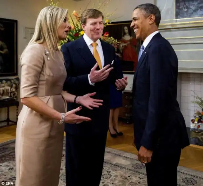 Obama ignora Re Willem Alexander 