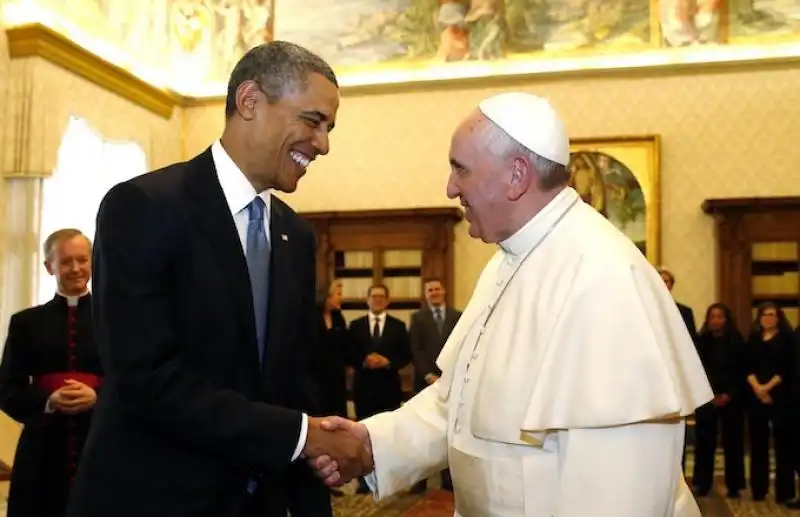 OBAMA E PAPA BERGOGLIO