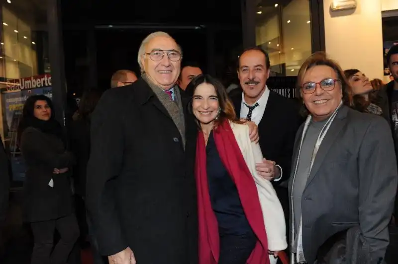 Pippo Baudo Lina Sastri Massimo Lopez e Leopoldo Mastelloni 