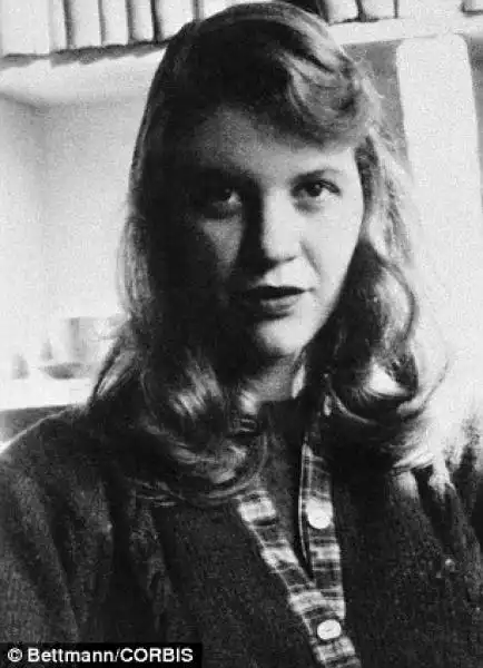 la poetessa Sylvia Plath 