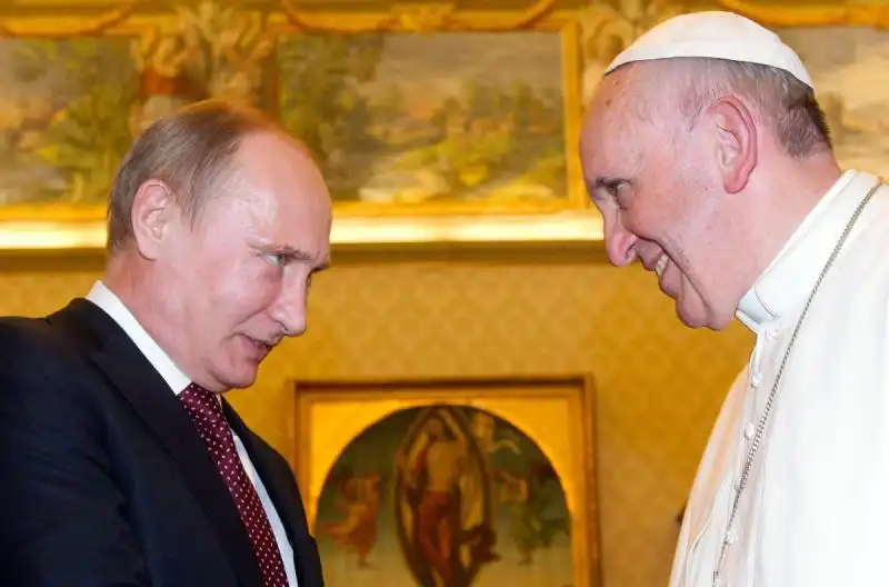 Putin e il Papa lo scorso novembre 