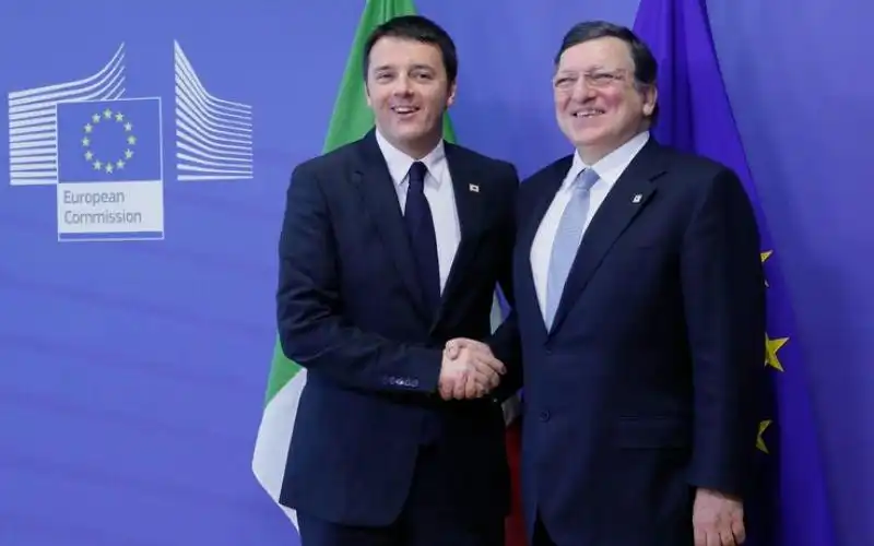 RENZI E BARROSO 