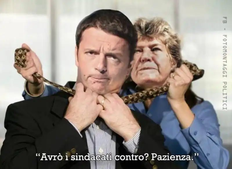 RENZI E CAMUSSO