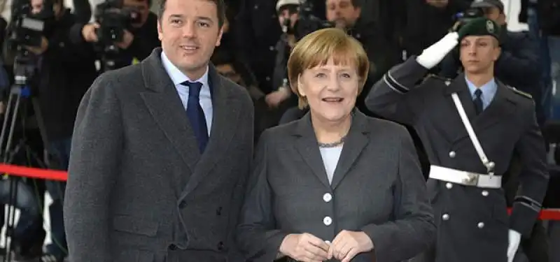 RENZI E MERKEL A BERLINO