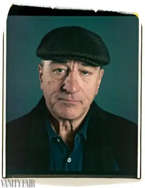 ROBERT DE NIRO FOTO DI CHUCK CLOSE PER VANITY FAIR 